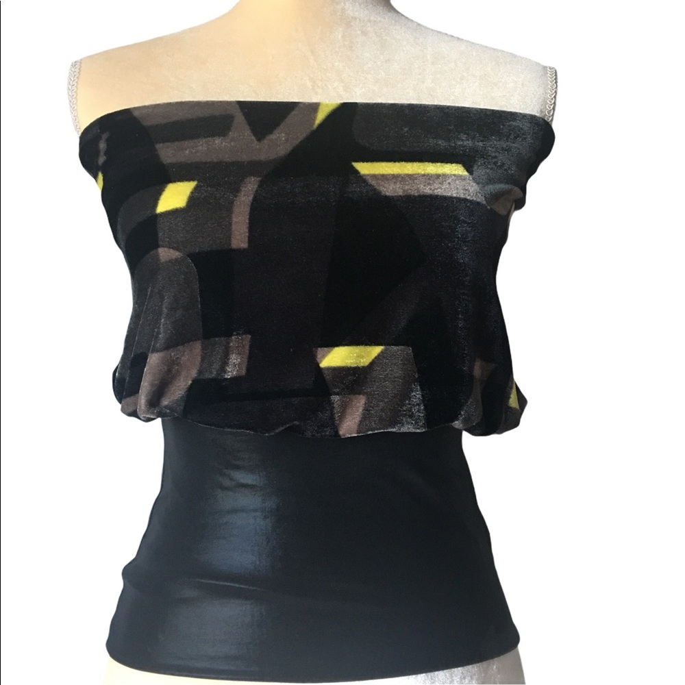 Miss Sixty Velvet Tube Top
